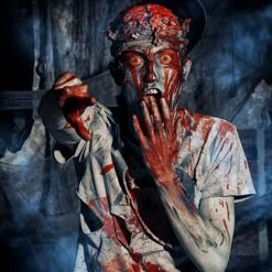 Spooktacular Fake Vampire Blood Bottle for Halloween Costume - Costume Accessories -Halloween Costumes Sales 2022 16 oz Blood Bottle 5