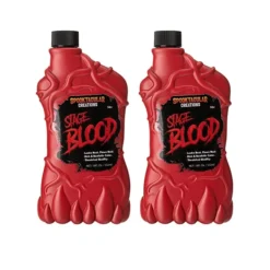Spooktacular 2pcs Halloween Fake Blood 18oz - Costume Accessories