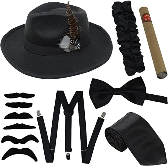 Spooktacular Mens 1920 Gatsby Gangster Halloween Costume - Adult Costumes 3 Spooktacular Mens 1920 Gatsby Gangster Halloween Costume - Adult Costumes