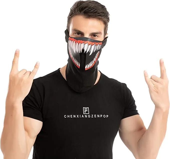 Joyin 2Pcs Halloween Monster Light-up Mask - Costume Accessories 7 Joyin 2Pcs Halloween Monster Light-up Mask - Costume Accessories - Image 5