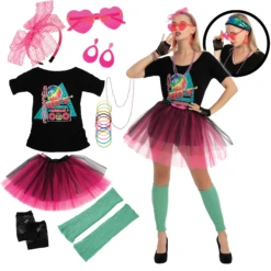 Spooktacular Women's 80's Halloween Costume - Adult Costumes