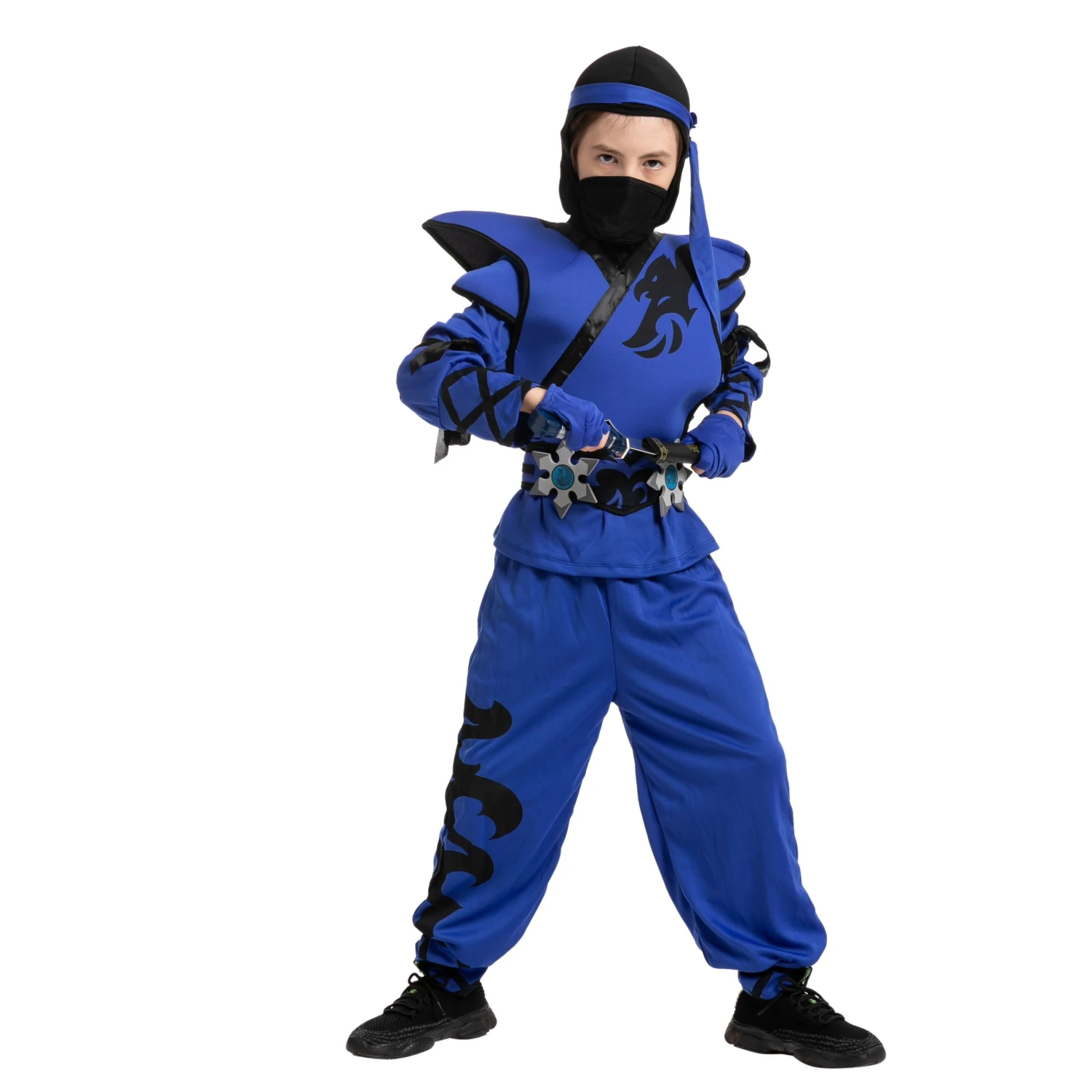 Spooktacular Boys Blue Ninja Halloween Costume - Group Costumes 3 Spooktacular Boys Blue Ninja Halloween Costume - Group Costumes
