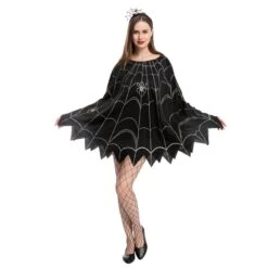 Halloween Costumes Sales 2022 29 Spooktacular Womens Spider Web Dress Halloween Costume - Group Costumes
