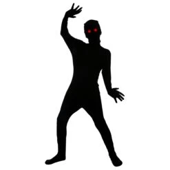 Spooktacular Kids Fade Eye Second Skin Shadow Demon Halloween Costume - Kid Halloween Costumes