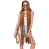 Spooktacular 4pcs Womens Hippie Set Halloween Costume - Costume Accessories -Halloween Costumes Sales 2022 20775A