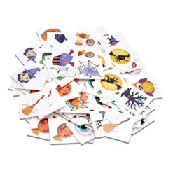 Joyin 306pcs Halloween Tattoo Designs - Costume Accessories -Halloween Costumes Sales 2022 300 Assorted Halloween Temporary Tattoos 3 结果