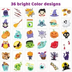 Joyin 306pcs Halloween Tattoo Designs - Costume Accessories -Halloween Costumes Sales 2022 300 Assorted Halloween Temporary Tattoos 5 结果