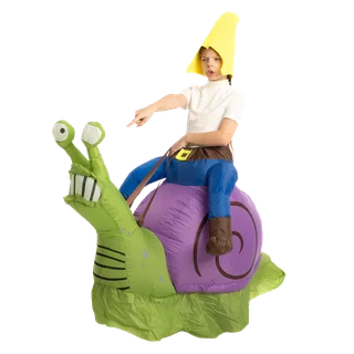 Spooktacular Child Ride on Snail Inflatable Halloween Costume - Group Costumes 4 Spooktacular Child Ride on Snail Inflatable Halloween Costume - Group Costumes - Image 2