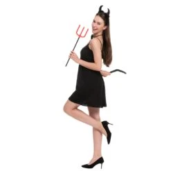 Spooktacular 4pcs Womens Devil Halloween Costume Accessories -
