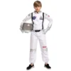 Spooktacular Child Silver Stripes Astronaut Halloween Costume - Kid Halloween Costumes