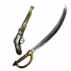 Joyin Pirate Sword and Pirate Pistol Set 28in and 16in - Costume Accessories -Halloween Costumes Sales 2022 47289b148bceeae4586da8956f34e69d