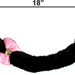 Spooktacular 5Pcs Kitten Kitty Cat Halloween Accessories - Costume Accessories -Halloween Costumes Sales 2022 5 pcs Kitten Kitty Cat Costume Accessories Set for Adult and Child Cosplay Halloween Dress Up Pink 1