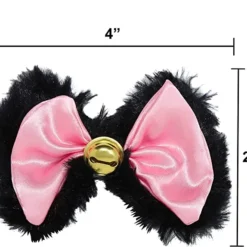Spooktacular 5Pcs Kitten Kitty Cat Halloween Accessories - Costume Accessories -Halloween Costumes Sales 2022 5 pcs Kitten Kitty Cat Costume Accessories Set for Adult and Child Cosplay Halloween Dress Up Pink 6