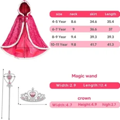 Spooktacular 3pcs Kid Princess Halloween Costumes - Costume Accessories -Halloween Costumes Sales 2022 56571 result