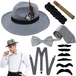 Spooktacular Mens 1920 Gatsby Gangster Halloween Costume - Adult Costumes 20 Spooktacular Mens 1920 Gatsby Gangster Halloween Costume - Adult Costumes -Halloween Costumes Sales 2022 61Ppbr5HWmL. AC SX569. SX. UX. SY. UY