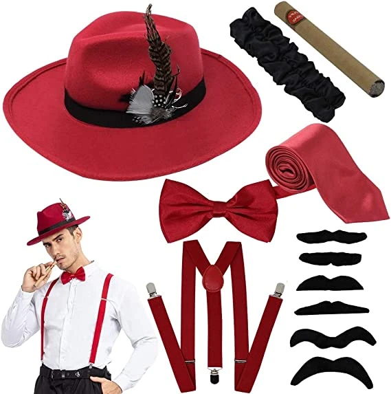 Spooktacular Mens 1920 Gatsby Gangster Halloween Costume - Adult Costumes 12 Spooktacular Mens 1920 Gatsby Gangster Halloween Costume - Adult Costumes - Image 10