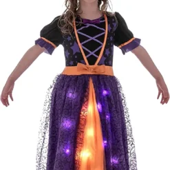 Spooktacular Girls Purple Witch Halloween Costume - Group Costumes -Halloween Costumes Sales 2022 717pNpRY9PL. AC SX679 结果