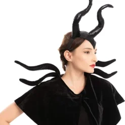 Spooktacular Maleficent Horns Halloween Headband - Costume Accessories -Halloween Costumes Sales 2022 819CmApSgYL. AC UX569