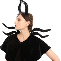 Spooktacular Maleficent Horns Halloween Headband - Costume Accessories -Halloween Costumes Sales 2022 81PqzFml7L. AC UX569