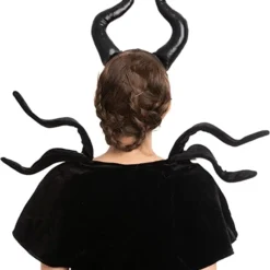 Spooktacular Maleficent Horns Halloween Headband - Costume Accessories -Halloween Costumes Sales 2022 81r8TYWi5CL. AC UX569