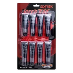 Spooktacular 8pcs Halloween Fake Blood Tube 1oz - Costume Accessories