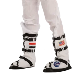 Spooktacular Kids NASA Pilot Astronaut Boots Costume - Costume Accessories