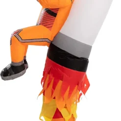 Spooktacular Adult Jet Pack Inflatable Halloween Costume - Adult Costumes -Halloween Costumes Sales 2022 Astronaut with Rockets Adult 1