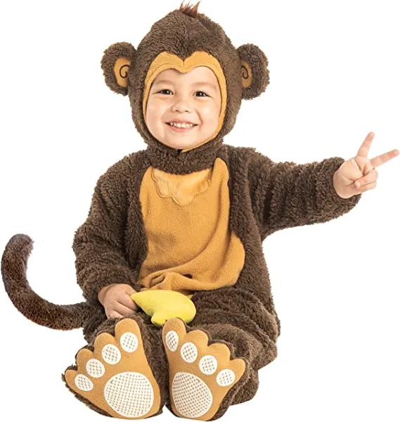 Spooktacular Kids Monkey Halloween Costume - Kid Halloween Costumes 4 Spooktacular Kids Monkey Halloween Costume - Kid Halloween Costumes - Image 2