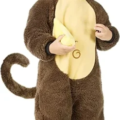 Spooktacular Baby Monkey Halloween Costume Set - Kid Halloween Costumes -Halloween Costumes Sales 2022 Baby Monkey Deluxe Costume Set 4