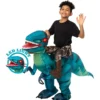 Spooktacular Child Blow up Dragon Riding Costume - Group Costumes -Halloween Costumes Sales 2022 Baby Skeleton Costume 6