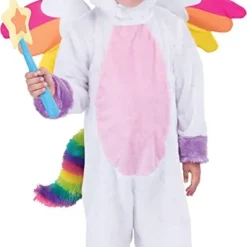 Spooktacular Kids Unicorn Halloween Costume - Kid Halloween Costumes -Halloween Costumes Sales 2022 Baby Unicorn Animal Onesie Pajama Costume Child 6
