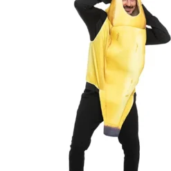Spooktacular Adult Banana Halloween Costume - Adult Costumes -Halloween Costumes Sales 2022 Banana Costume Adult 1