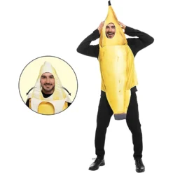 Spooktacular Adult Banana Halloween Costume - Adult Costumes