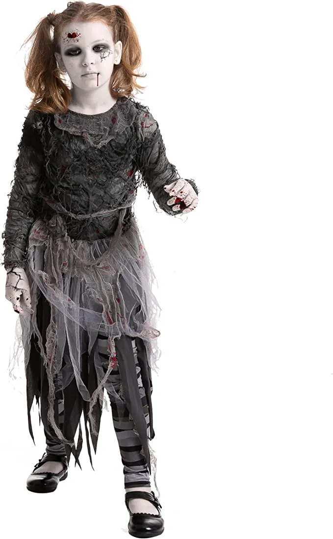 Spooktacular Girls Bandage Zombie Halloween Costume - Kid Halloween Costumes 7 Spooktacular Girls Bandage Zombie Halloween Costume - Kid Halloween Costumes - Image 5