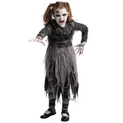 Spooktacular Girls Bandage Zombie Halloween Costume - Kid Halloween Costumes