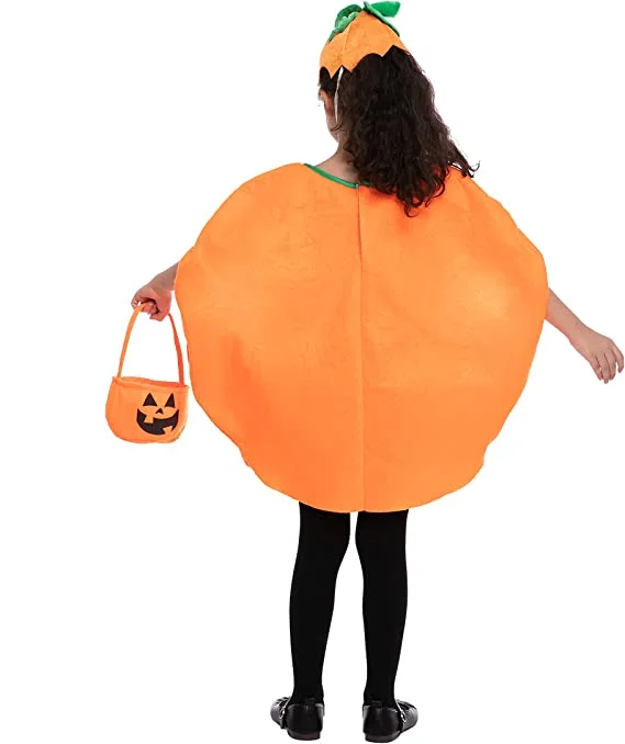 Spooktacular Kids Big Pumpkin Halloween Costume - Kid Halloween Costumes 6 Spooktacular Kids Big Pumpkin Halloween Costume - Kid Halloween Costumes - Image 4