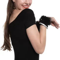 Spooktacular 5pcs Halloween Bunny Costume Accessories - -Halloween Costumes Sales 2022 Black Bunny with Sequins Cosplay Accessories Set 5 结果