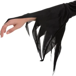 Spooktacular Womens Black Witch Dress Halloween Costume - Group Costumes 15 Spooktacular Womens Black Witch Dress Halloween Costume - Group Costumes -Halloween Costumes Sales 2022 Black Floor Length Gothic Dress Adult 8
