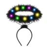 Spooktacular Light Up White Angel Halo Headband - Costume Accessories -Halloween Costumes Sales 2022 Black LED Angel Halo Headband 5 结果