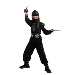 Spooktacular Kids Black Ninja Halloween Costume - Group Costumes 11 Spooktacular Kids Black Ninja Halloween Costume - Group Costumes -Halloween Costumes Sales 2022 Black Ninja Costume Cosplay Child 2 scaled 1
