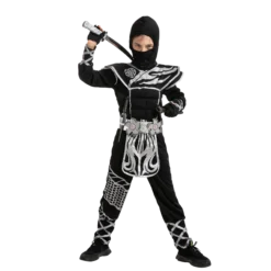 Spooktacular Kids Halloween Black Ninja Costume - Group Costumes