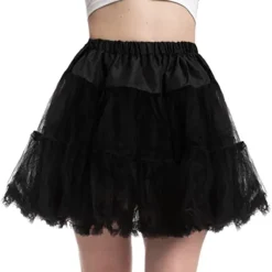 Spooktacular Womens Halloween Black Tutu Skirt - Adult Costumes