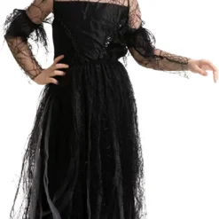 Spooktacular Girls Black Princess Halloween Costume - Kid Halloween Costumes 13 Spooktacular Girls Black Princess Halloween Costume - Kid Halloween Costumes -Halloween Costumes Sales 2022 Black Princess Costume Cosplay Child 1