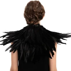 Spooktacular Evil Black Queen Halloween Costume Accessories - -Halloween Costumes Sales 2022 Black Queen Accessories with Shawl Cuff 6 结果