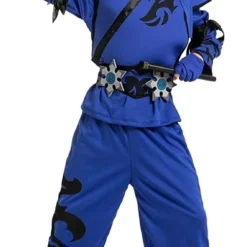 Spooktacular Boys Blue Ninja Halloween Costume - Group Costumes -Halloween Costumes Sales 2022 Blue Ninja Costume Cosplay Child 4 结果