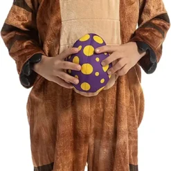 Spooktacular Kids T-rex Dinosaur Halloween Costume - Kid Halloween Costumes -Halloween Costumes Sales 2022 Brown T Rex Costume Child 3 result