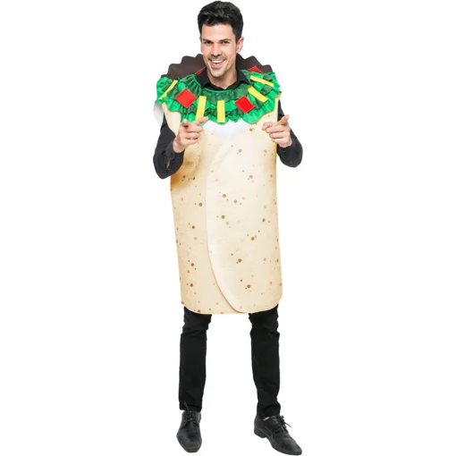 Spooktacular Men Burrito Halloween Costume - Adult Costumes 6 Spooktacular Men Burrito Halloween Costume - Adult Costumes -Halloween Costumes Sales 2022 Burrito Costume Adult 3