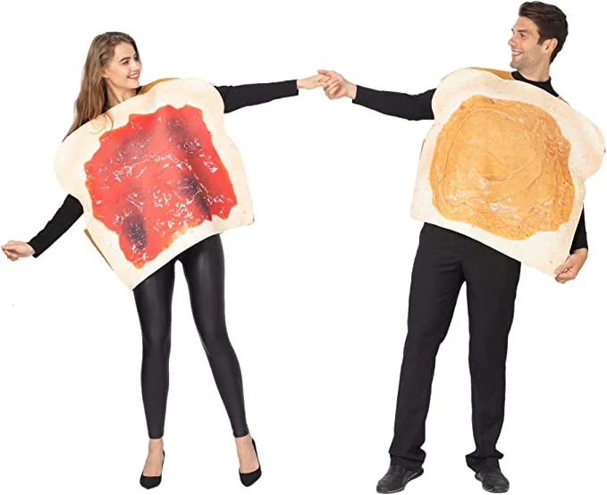 Spooktacular Adult Peanut Butter and Jelly Halloween Costume - Adult Costumes 6 Spooktacular Adult Peanut Butter and Jelly Halloween Costume - Adult Costumes - Image 4