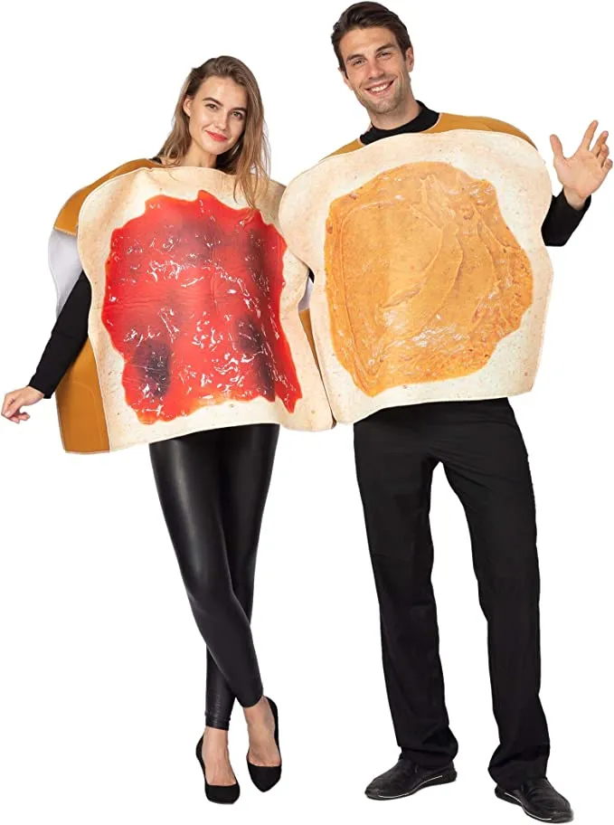 Spooktacular Adult Peanut Butter and Jelly Halloween Costume - Adult Costumes 5 Spooktacular Adult Peanut Butter and Jelly Halloween Costume - Adult Costumes - Image 3