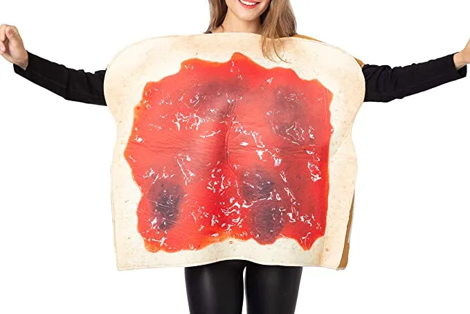 Spooktacular Adult Peanut Butter and Jelly Halloween Costume - Adult Costumes 7 Spooktacular Adult Peanut Butter and Jelly Halloween Costume - Adult Costumes - Image 5